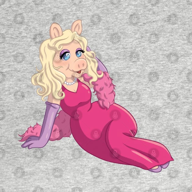 Miss Piggy by jfeldmanart